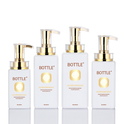 Frosted Airless Lotion Pump Butelki, dozownik do pompek kosmetycznych ze złotą pokrywką