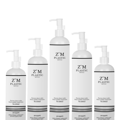 250ml 300ml 350ml 400ml 500ml Airless Body Pump Szampon i odżywka Kosmetyki do pielęgnacji skóry Pojemniki do pakowania olejów