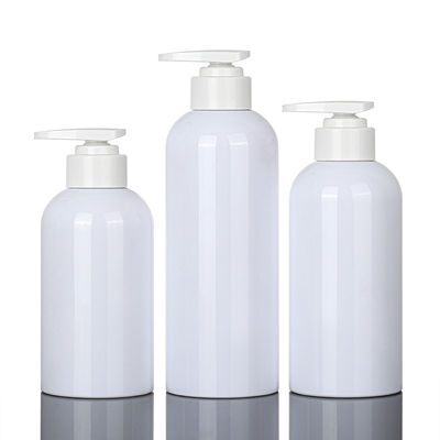350 ml plastikowy pojemnik do recyklingu produktów do pielęgnacji skóry hurtownia 500 ml butelka szamponu o unikalnym kształcie z pompką