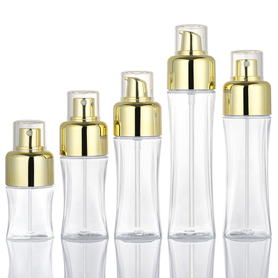 Fine Mist Spray Opakowania do pielęgnacji skóry Plastikowy balsam Okrągłe 50 ml puste butelki z pompką