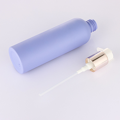 Fioletowy Cylinder Okrągły Balsam Kosmetyczny Butelka 150 ml 250 ml 300 ml OPRYSKIWACZ POMPOWY