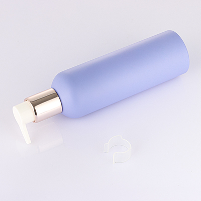 Fioletowy Cylinder Okrągły Balsam Kosmetyczny Butelka 150 ml 250 ml 300 ml OPRYSKIWACZ POMPOWY