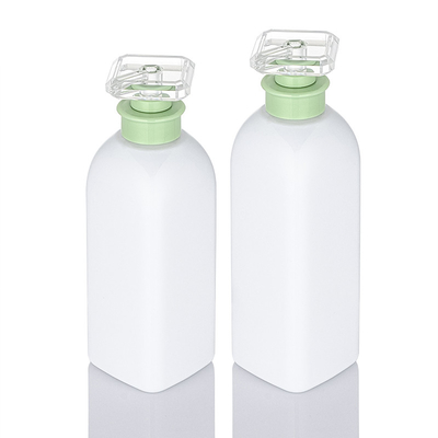 Wielokrotnego napełniania Niestandardowa 300 ml 500 ml 700 ml Zielone przedłużanie włosów Plastikowa balsam do mycia ciała Butelka z żelem pod prysznic