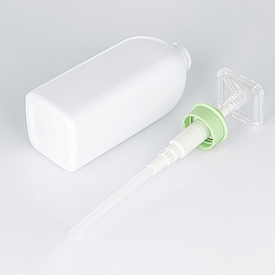 Wielokrotnego napełniania Niestandardowa 300 ml 500 ml 700 ml Zielone przedłużanie włosów Plastikowa balsam do mycia ciała Butelka z żelem pod prysznic