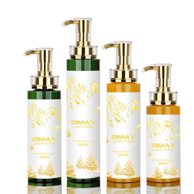 500 ml plastikowego pustego płynu do mycia ciała Clear Balsam Goldpump Szampon Opakowanie butelki