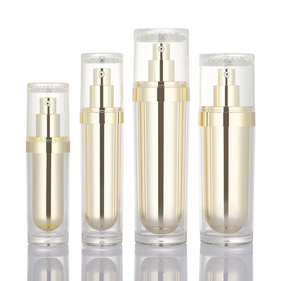 30ml 50ml 100ml 120ml plastikowy akrylowy uroda makijaż kosmetyczny balsam butelka 50g luksusowe pojemniki na krem ​​zestaw do pielęgnacji skóry
