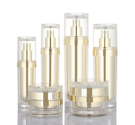30ml 50ml 100ml 120ml plastikowy akrylowy uroda makijaż kosmetyczny balsam butelka 50g luksusowe pojemniki na krem ​​zestaw do pielęgnacji skóry