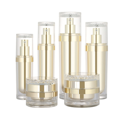30ml 50ml 100ml 120ml plastikowy akrylowy uroda makijaż kosmetyczny balsam butelka 50g luksusowe pojemniki na krem ​​zestaw do pielęgnacji skóry