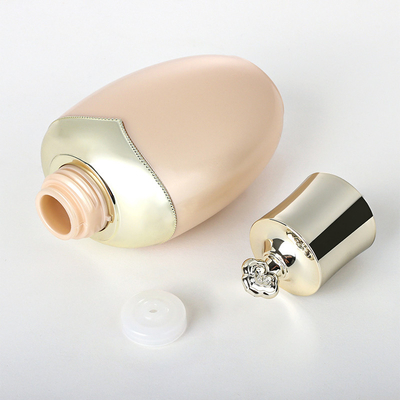 Luxury Gold Unique 50ml Krem do twarzy Słoik 100ml 120ml 150ml Toner Balsam Butelka Pielęgnacja skóry Opakowanie garnituru