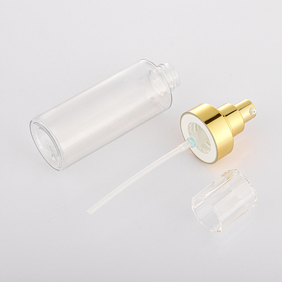 Wysokiej jakości perfumy kosmetyczne przezroczysta plastikowa butelka z pompką do balsamu 100 ml 120 ml 150 ml