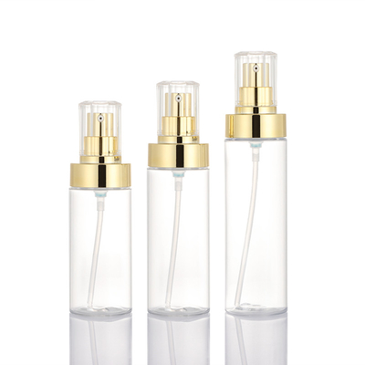 Wysokiej jakości perfumy kosmetyczne przezroczysta plastikowa butelka z pompką do balsamu 100 ml 120 ml 150 ml