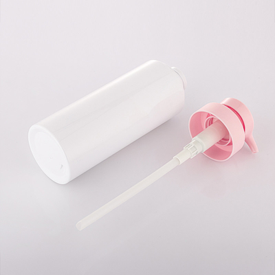 Butelka z balsamem kosmetycznym 500 ml Plastik PET Biała galaretka Matowa niestandardowa prywatna etykieta