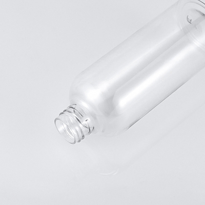 Dostosowane plastikowe butelki z zakrętkami Puste różowe opakowanie szamponu kosmetycznego