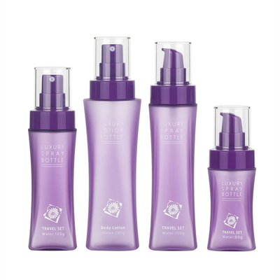 Przenośna butelka PET Frosted Lotion z rozpylaczem kosmetycznym 200 ml