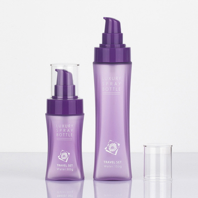 Przenośna butelka PET Frosted Lotion z rozpylaczem kosmetycznym 200 ml