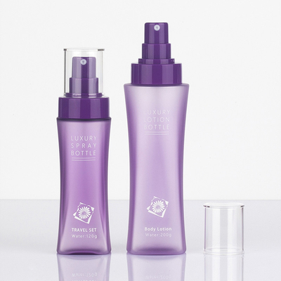 Przenośna butelka PET Frosted Lotion z rozpylaczem kosmetycznym 200 ml