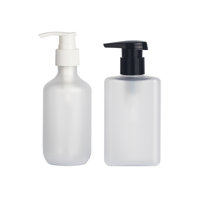 Matowa biała butelka z balsamem kosmetycznym HDPE Plastik 30 ml 60 ml 100 ml Opakowanie do pielęgnacji skóry