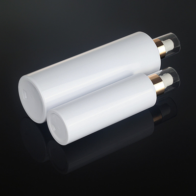 Hurtownia 120 ml 200 ml 250 ml 500 ml Okrągły kosmetyczny mgiełka do ciała Atomizer Plastikowy balsam w sprayu Złota Top Butelka do czyszczenia