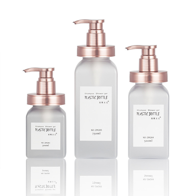 Bpa Free 200 ml puste plastikowe butelki, 62 mm pompy kosmetyczne bezpowietrzne butelki z balsamem