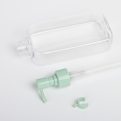 Wyczyść pusty okrągły balsam do ciała Kosmetyki Opakowania Pojemniki Plastikowa pompa Olejek do oczyszczania twarzy Bottl