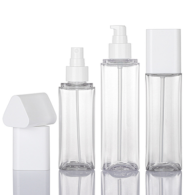 Puste 100 ml plastikowe puste butelki z rozpylaczem Dostępne sitodruk ODM