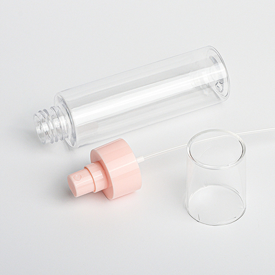 Plastikowe butelki z rozpylaczem PET 100 ml Drobna mgła Sitodruk z ustami 24 mm