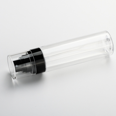 100 ml pusta przezroczysta plastikowa butelka z rozpylaczem, cylindryczna butelka z rozpylaczem do kosmetyków