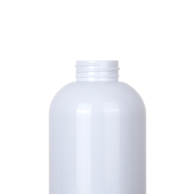 400 ml pustych pojemników Okrągły balsam Plastikowy szampon PET i odżywka Butelka z pompką bezpowietrzną