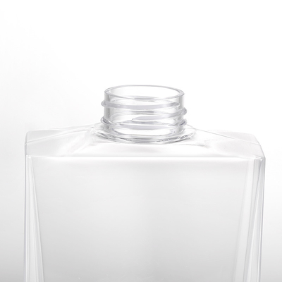 Recykling 300 ml 500 ml przezroczysta normalna zwykła plastikowa butelka szamponu i odżywki z pompką do ciała