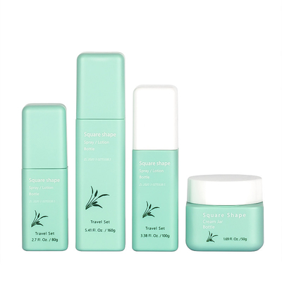 Frosted Luxury Cosmetic Bottle Set 100ml 120ml 160ml OEM Akceptowalny