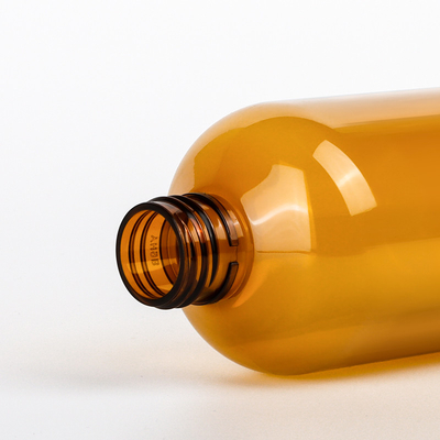 Puste 200 ml 300 ml Plastikowe pojemniki na kosmetyki Opakowanie Luksusowa butelka z balsamem do szamponu bursztynowego