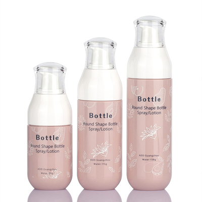 Dostępne są zestawy butelek kosmetycznych Mini Airless 50 ml 80 ml 100 ml ODM