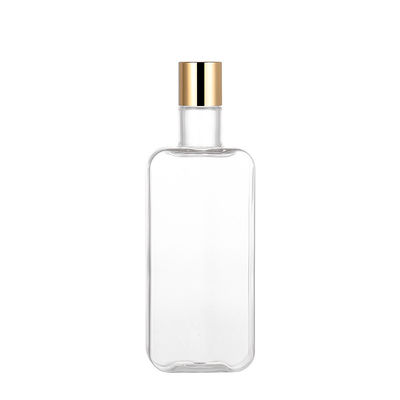 Plastikowa butelka z nakrętką do wyciskania Airless 300 ml ze złotą zakrętką