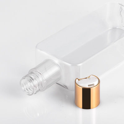 Plastikowa butelka z nakrętką do wyciskania Airless 300 ml ze złotą zakrętką