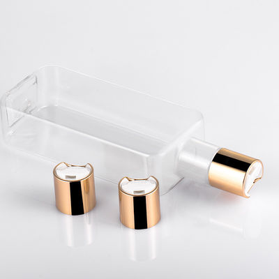 Plastikowa butelka z nakrętką do wyciskania Airless 300 ml ze złotą zakrętką