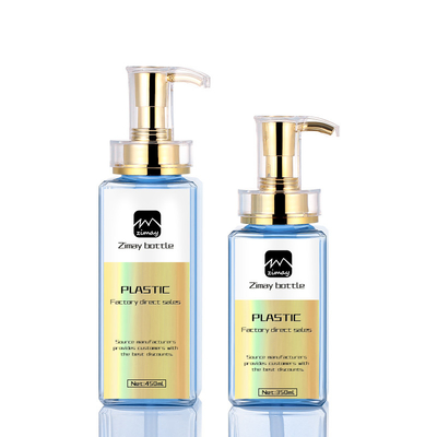 Airless Cosmetic Lotion Bottle, kwadratowe pojemniki na balsam 15 uncji