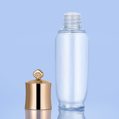 Zestaw pustych butelek podróżnych Frosted Gold Pojemność 30 ml na toner