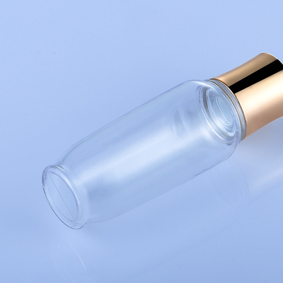 Zestaw pustych butelek podróżnych Frosted Gold Pojemność 30 ml na toner