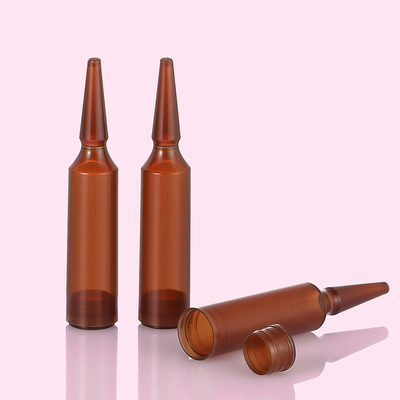 Bursztynowe plastikowe opakowanie ampułek Multiusage 5 ml Pojemność Zimay Dropper