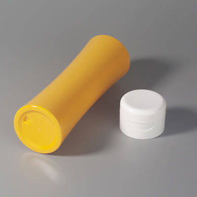500 ml plastikowe butelki z zakrętką Airless wielokrotnego napełniania wielokrotnego użytku żółte