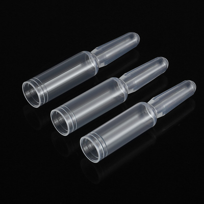 Kosmetyczne małe plastikowe butelki z zakraplaczem do oczu o pojemności 2 ml o średnicy 13 mm