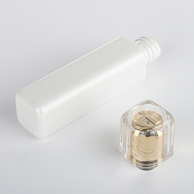 ODM Akrylowe luksusowe puste butelki perfum Opakowanie Różowe złoto 15 ml 30 ml